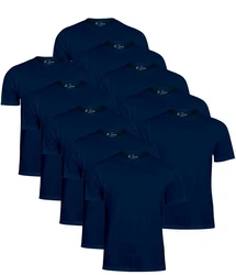 Cotton Prime T-Shirt O-Neck Tee Dunkelblau/Blau/Hellblau