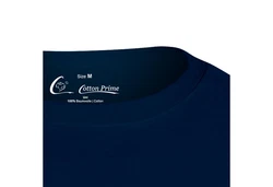 Cotton Prime T-Shirt O-Neck Tee Dunkelblau/Blau/Hellblau