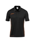 uhlsport T-Shirt Score Poloshirt Schwarz/Orange/Gelb/Braun