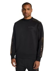 CARLO COLUCCI Sweatshirt Dapunt Schwarz