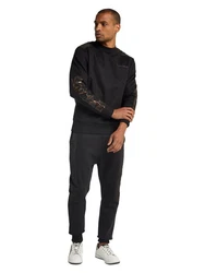 CARLO COLUCCI Sweatshirt Dapunt Schwarz