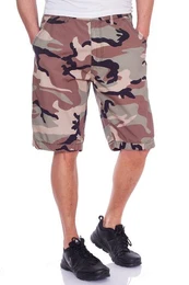 Chinoshorts im Worker Style Camo Tarnmuster