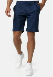 Indicode Chinoshorts Aalborg Dunkelblau/Blau/Hellblau