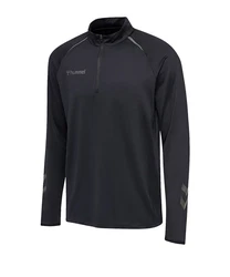 hummel Sweatshirt hmlAUTHENTIC Pro HalfZip Dunkelgrau/Grau/Dunkelblau/Dunkelrot/Schwarz/Orange