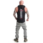 YAKUZA Muskelshirt Shot mit Ringerrücken und Kapuze 