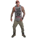 YAKUZA Muskelshirt Shot mit Ringerrücken und Kapuze 