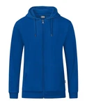 Jako Sweatjacke Organic Kapuzenjacke Blau