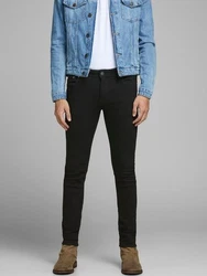 Jack & Jones Skinny-fit-Jeans JJILIAM JJORIGINAL Schwarz (3232)