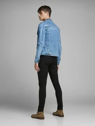 Jack & Jones Skinny-fit-Jeans JJILIAM JJORIGINAL Schwarz (3232)