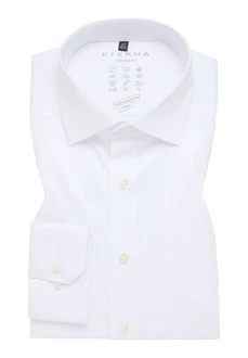 Eterna Langarmhemd MODERN FIT Weiß/Creme