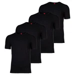 s.Oliver T-Shirt Herren Basic Rundhals Schwarz/Dunkelblau