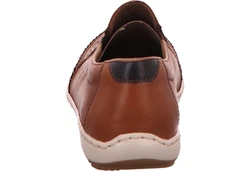Rieker Herren Slipper 8868 Braun/Beige/Orange