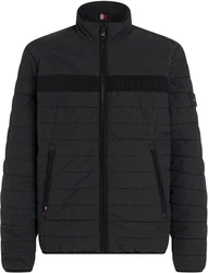 Tommy Hilfiger Steppjacke GMD PADDED REGATTA JACKET Schwarz/Dunkelgrau/Grau