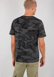ALPHA INDUSTRIES T-Shirt grau/schwarz/weiß