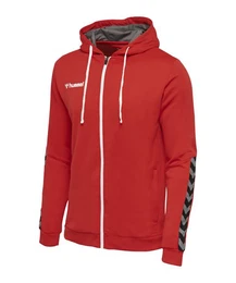 Sweatjacke Authentic Poly Kapuzenjacke F8745