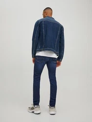 Jack & Jones Skinny-fit-Jeans JJILIAM JJORIGINAL Hellblau/Dunkelblau/Rot/Lila