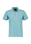LERROS Poloshirt mit Finelinerstreifen Türkis/Hellblau/Blau