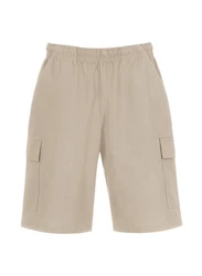 Trigema Jerseyhose Cargo-Bermuda beige/sand