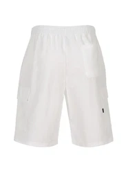 Trigema Jerseyhose Cargo-Bermuda Grau/Weiß/Dunkelblau/Khaki/Creme