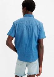Levi's Jeanshemd RELAXED FIT WESTERN Blau/Grün/Türkis