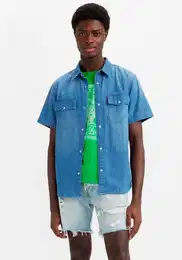 Levi's Jeanshemd RELAXED FIT WESTERN