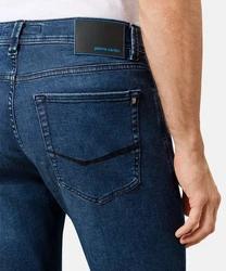 Pierre Cardin 5-Pocket Jeans Futureflex Lyon Green Rivet Regular Fit grün