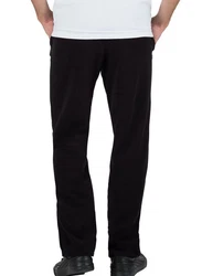 Trigema Jerseyhose Fleece Freizeithose schwarz