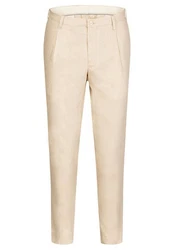 HECHTER PARIS Anzughose Khaki/Beige