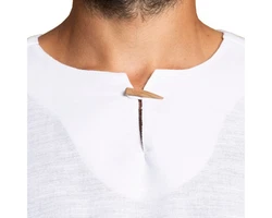 PANASIAM Fischerhemd T01 Weiß/Creme