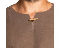 PANASIAM Fischerhemd T01 Khaki/Dunkelbraun/Braun/Grau/Dunkelgrün
