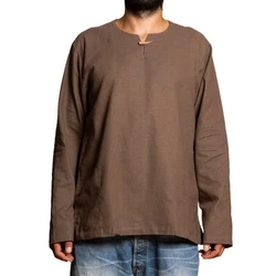 PANASIAM Fischerhemd T01 Khaki/Dunkelbraun/Braun/Grau/Dunkelgrün
