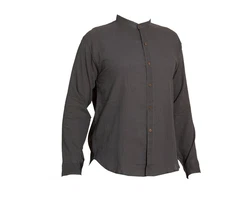 PANASIAM Kurzarmhemd 'K' Dunkelgrau/Braun/Grau/Khaki/Hellgrau/Dunkelbraun