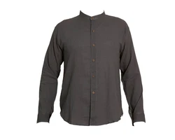 PANASIAM Kurzarmhemd 'K' Dunkelgrau/Braun/Grau/Khaki/Hellgrau/Dunkelbraun