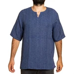 PANASIAM Farmerhemd Blau/Lila