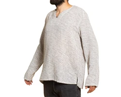 PANASIAM Farmerhemd Grau/Hellgrau/Khaki/Beige