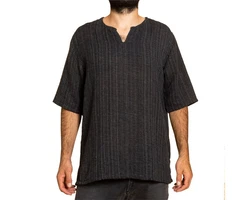 PANASIAM Farmerhemd Rot/Dunkelgrau/Schwarz/Lila/Grau