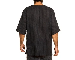 PANASIAM Farmerhemd Rot/Dunkelgrau/Schwarz/Lila/Grau