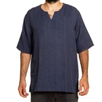 PANASIAM Farmerhemd Dunkelblau/Blau/Lila PANASIAM Farmerhemd Dunkelblau/Blau/Lila