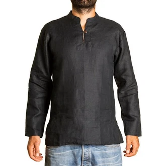 PANASIAM Fischerhemd Fischerhemd Herren Freizeithemd Fisherman Shirt Dunkelgrau/Schwarz/Rot/Beige/Grün PANASIAM Fischerhemd Fischerhemd Herren Freizeithemd Fisherman Shirt Dunkelgrau/Schwarz/Rot/Beige/Grün