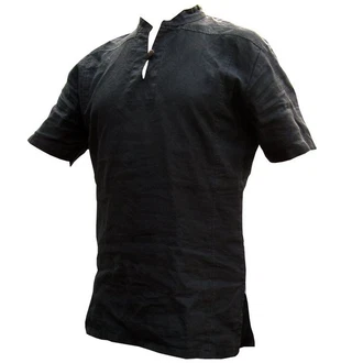 PANASIAM Fischerhemd Fischerhemd Herren Freizeithemd Fisherman Shirt Schwarz/Dunkelblau PANASIAM Fischerhemd Fischerhemd Herren Freizeithemd Fisherman Shirt Schwarz/Dunkelblau