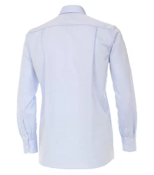CASAMODA Langarmhemd Comfort Fit Hellblau/Blau