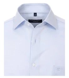 CASAMODA Langarmhemd Comfort Fit Hellblau/Blau