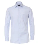 CASAMODA Langarmhemd Comfort Fit Hellblau/Blau