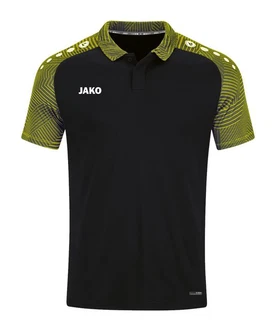 Jako T-Shirt Performance Poloshirt Dunkelgrün/Grün/Gelb/Neonfarben