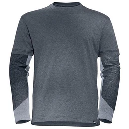 Longsleeve Longsleeve cut grau, anthrazit