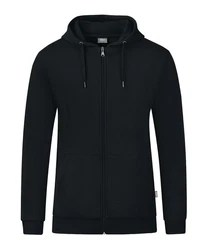 Jako Sweatjacke Organic Kapuzenjacke Dunkelblau/Schwarz