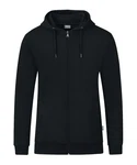 Jako Sweatjacke Organic Kapuzenjacke Dunkelblau/Schwarz