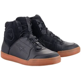 Chrome Drystar Motorradschuhe Black Gum Motorradstiefel (Packung, Antistatische und l- und Benzinfeste Sohle)