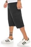 Kendindza Collection Cargoshorts Bermudas Herren 3/4 Hose Cargo Sommer Schwarz/Dunkelgrau/Dunkelblau