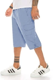 Cargoshorts Bermudas Herren Kurze Hose Herren 3/4 Hose Herren Cargo Kurze Hose Herren Cargoshorts Herren Sommer Stretch Gummibund